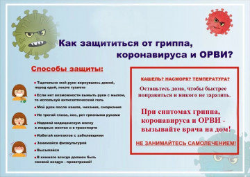 Профилактика ОРВИ, гриппа и новой короновирусной инфекции